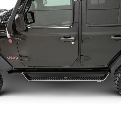 Westin 18-26 Jeep Wrangler 4dr Outlaw Drop Running Boards - Tex. Blk