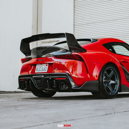 Seibon 2020 Toyota Supra TD-Style Carbon Fiber Rear Spoiler