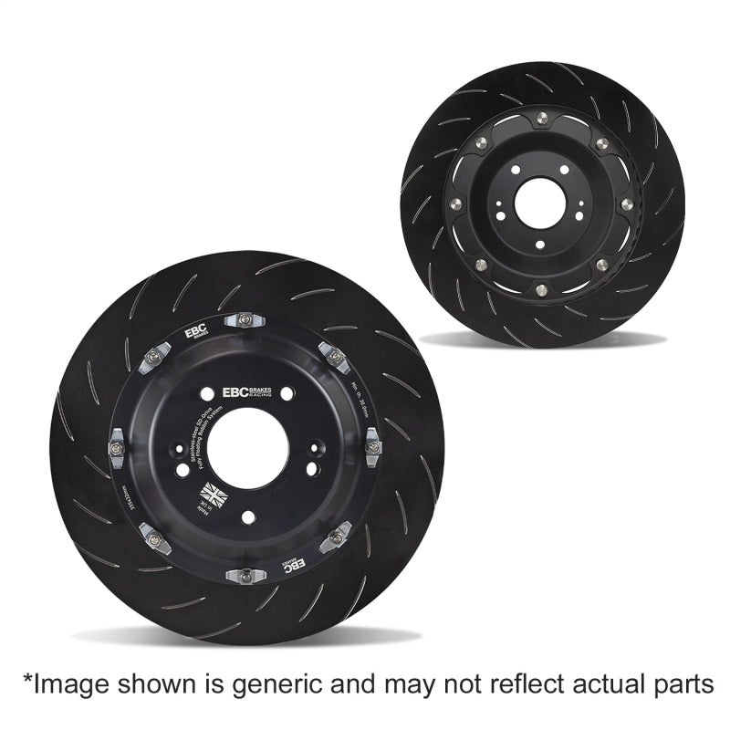 EBC Racing 07-18 Audi A6 2.0T Front 380mm 2 Pc Rotor Replacement (Pair)