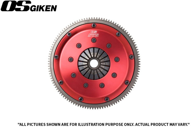 OS Giken Nissan Skyline BNR34 Dampened Twin Plate Clutch w/ Soft Diaphragm (Move Alt Kit Incl)