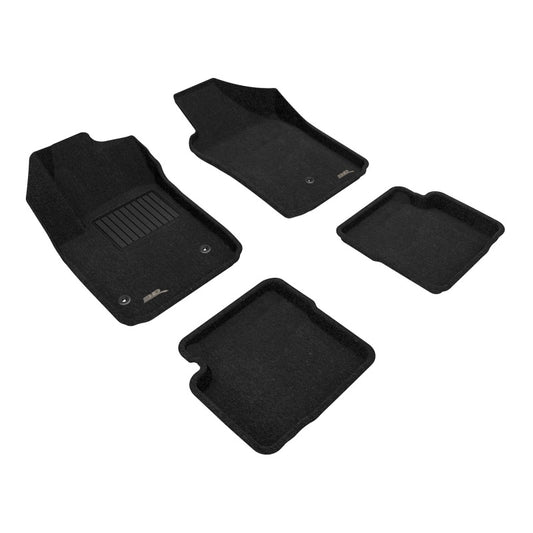 3D MAXpider 12-19 Fiat 500 Elegant Black Full Set
