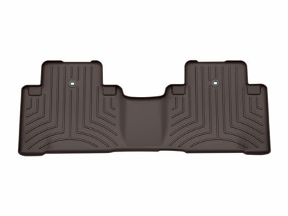 WeatherTech 14-23 Acura MDX 2nd Row Rear FloorLiner HP - Cocoa