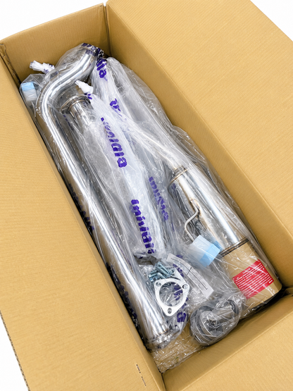 Invidia 06-11+ Civic Si 2Dr ONLY 76mm RACING N1 Titanium Tip Cat-back Exhaust