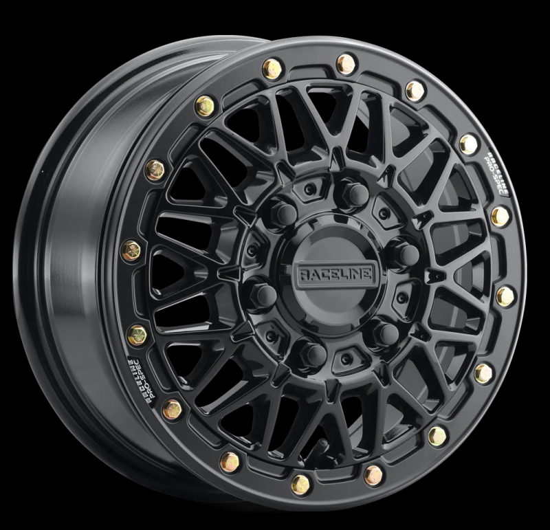 Raceline A15 Omega 15x10in / 6x139.7 BP / 25mm Offset / 78.1mm Bore - Gloss Black