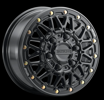 Raceline A15 Omega 15x6in / 6x139.7 BP / 74mm Offset / 78.1mm Bore - Gloss Black