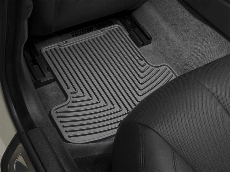 WeatherTech 12+ Audi A6/S6 Rear Rubber Mats - Black