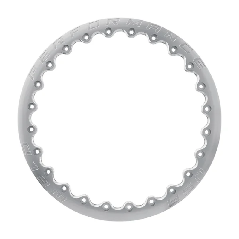 Weld Performance RF 17in Beadlock Ring A - Gloss Machined