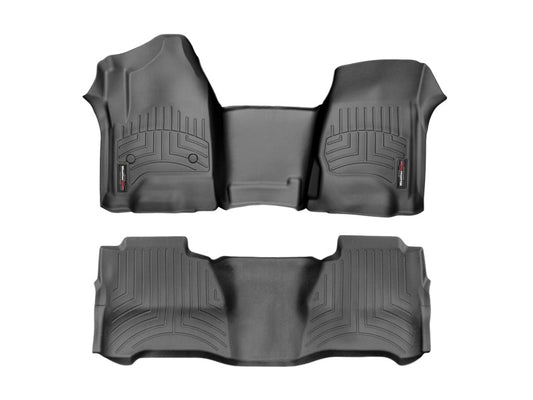 WeatherTech 2018 Volkswagen Atlas Front + Rear FloorLiner - Black