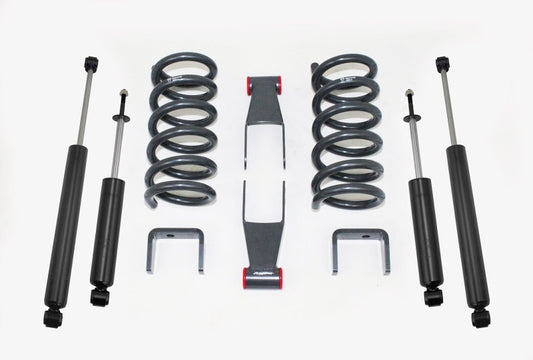 MaxTrac 98-09 Ford Ranger 2WD 4 Cyl (Non StabiliTrak) 2in/3in Lowering Coil Kit