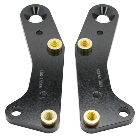 Wilwood Brackets (2) - Flat Primary Spindle (5/8) 6.230 / 4.375 / 1.54 HT