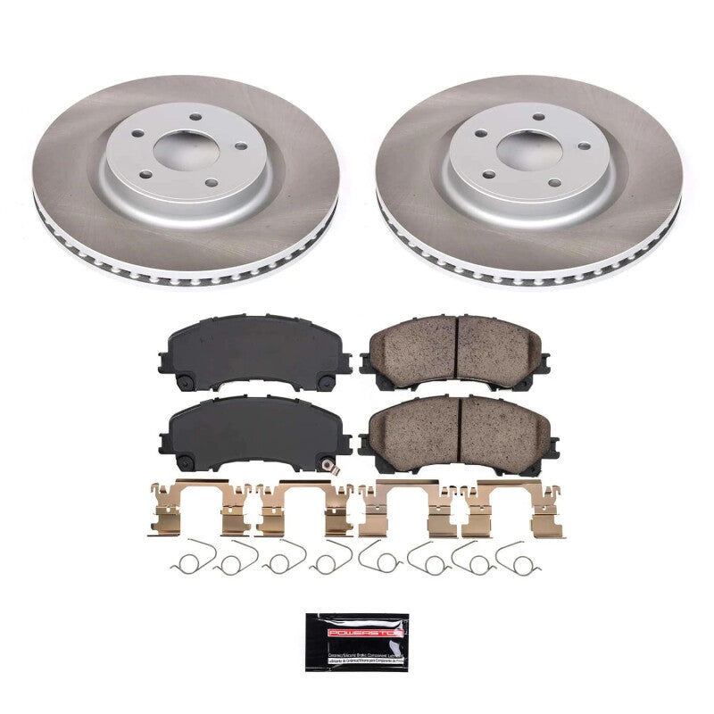 Power Stop 2023 Nissan Z Front Semi-Coated Rotor Kit