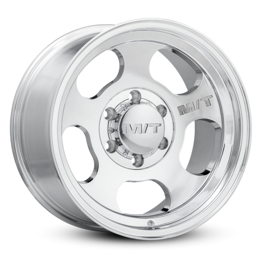 Mickey Thompson Canyon Polished Wheel - 16X10 6X5.5 BP 4.52in BS -25 Offset 108.1mm Bore