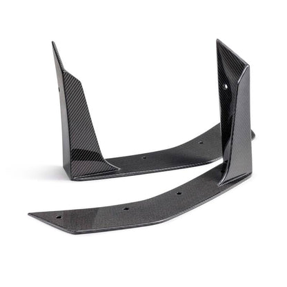 Anderson Composites 2024 Ford Mustang Type-GT5 Carbon Fiber Front Splitter Wickers