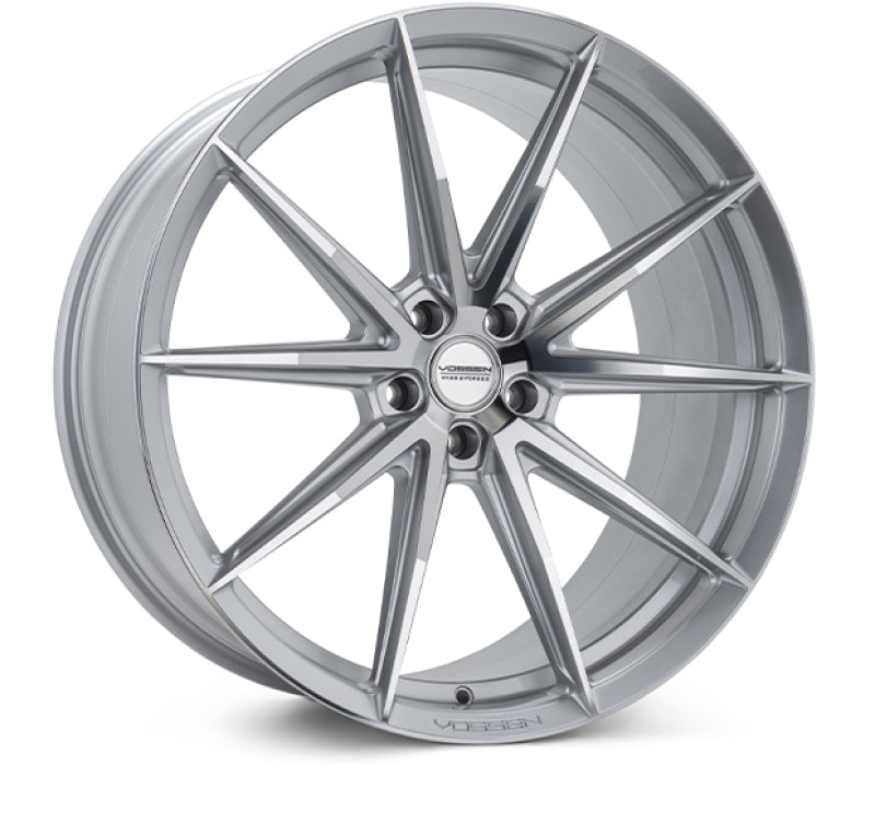 Vossen HFX-2 20x9 - 5x120 - ET35 - Flat - 72.56 - Silver Polished Wheel