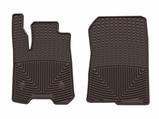 WeatherTech 23-26 Chevrolet Colorado 1st Row Front All-Weather Floor Mats - Cocoa