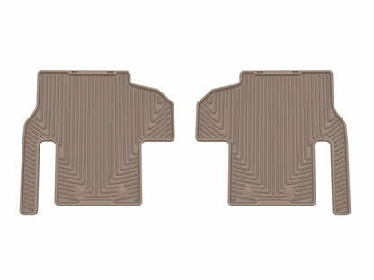 WeatherTech 22-26 Jeep Grand Wagoneer-WS Not Significant-2nd Row Rear All-Weather Floor Mats - Tan