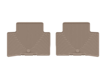 WeatherTech 22-26 Genesis GV70 Rear All-Weather Floor Mats - Tan