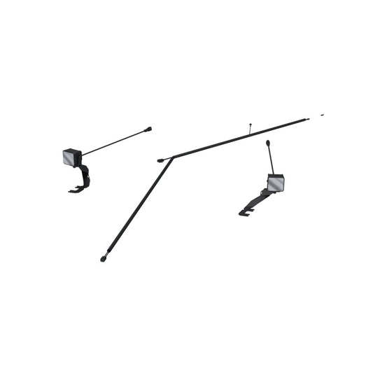 MBRP Ditch Light Kit Amber Spot Beam Ford Ranger Raptor 24-26 Upfitter Switch Models Only