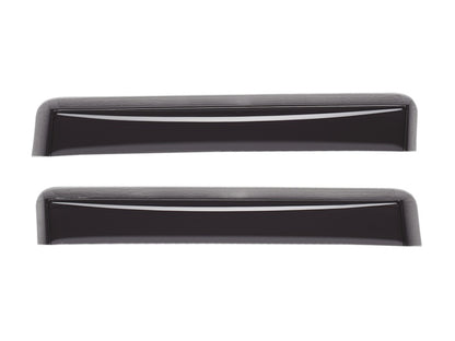 WeatherTech 19-21 Ram 1500 Crew Cab Rear Side Window Deflectors - Dark Smoke