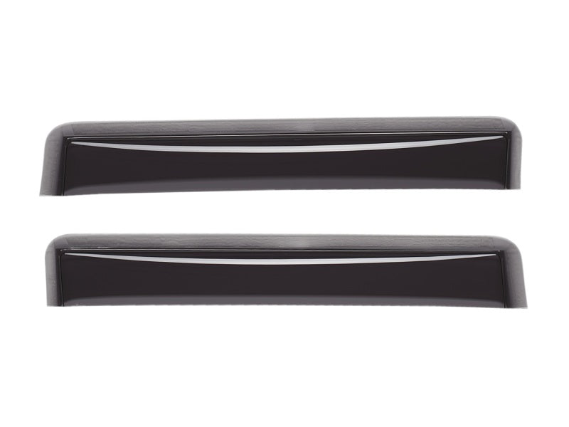 WeatherTech 02-07 Jeep Liberty Rear Side Window Deflectors - Dark Smoke