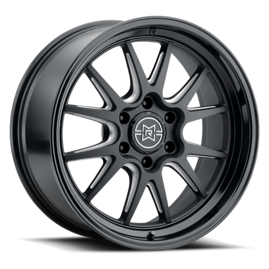 Method Raised MR802 20x9 / 8x170 BP / -12mm Offset / 125mm Bore - Double Black Milled Wheel