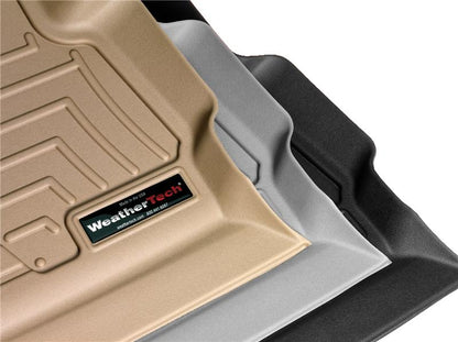 WeatherTech 09+ Ford F150 Reg/SuperCrew (w/ Heating Vents) Front and Rear FloorLiners - Black