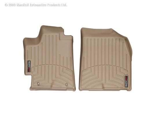 WeatherTech 08-13 Toyota Highlander Front FloorLiner - Tan