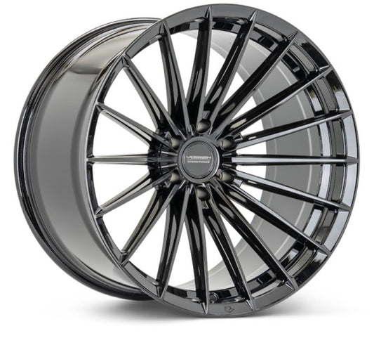 Vossen HFX-4 22x10 - 6x135 - ET-18 - Super Deep - 87.1 - Gloss Black Wheel