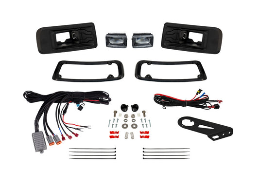 Diode Dynamics 25-27 Ford Maverick Elite Series Add-On Fog Lamp Kit - White