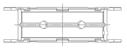 ACL BMW N54/N55/S55B30 3.0L Inline 6 RACE Series Engine Crankshaft Main Bearing Set