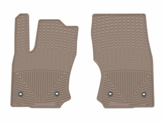 WeatherTech 25-26 Toyota 4Runner 1st Row Front All-Weather Floor Mats - Tan