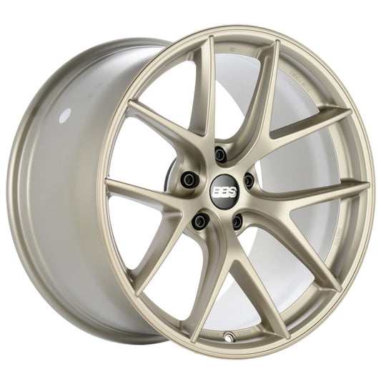 BBS Unlimited CI-R 19x10 ET46 (Face 2) Satin White-Gold Wheel
