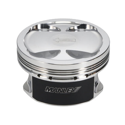 Manley 04+ Subaru WRX STi (EJ257) STD Stroke 100mm +.5mm Bore 9.8:1 Dish Piston Set with Rings