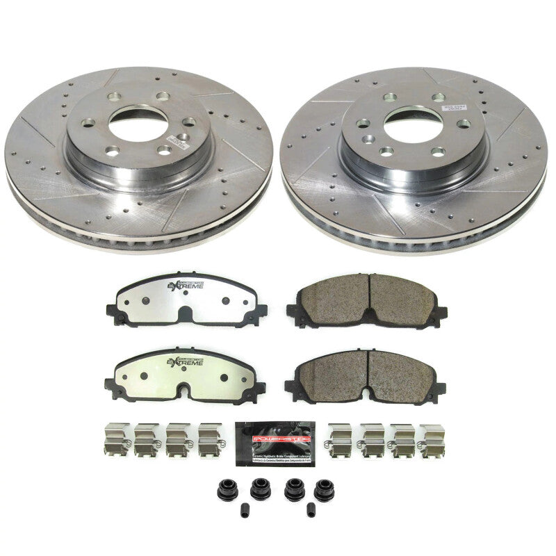 Power Stop 21-22 Chevrolet Colorado Front Z36 Truck & Tow Brake Kit