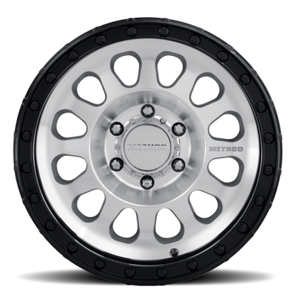 Method MR315 17x9 -12mm Offset 5x5 71.5mm CB Machined Wheel - Gloss Black Lip
