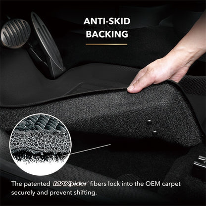 3D MAXpider 11-17 Ford Expedition w/ 2nd Row Center Console Kagu Black Full Set