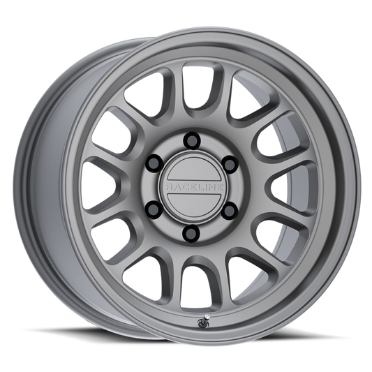 Raceline 958T Rogue 18x9in / 8X180 BP / 18mm Offset / 130.81mm Bore - Matte Titanium