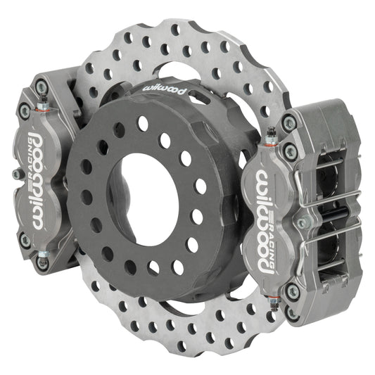 Wilwood Olds/Pont Dynapro SA Lug Drive Dynamic Dual Rear Drag Brake Kit - 2.81 Offset