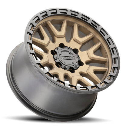 Raceline 953BZ Krank 20x9in / 8x165.1 BP / 0mm Offset / 125.2mm Bore - Bronze