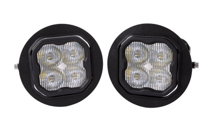 Diode Dynamics 96-17 Dodge Viper/ Ford F-150/Toyota Tundra/Sequoia/Tacoma SS3 LED Fog Light Kit