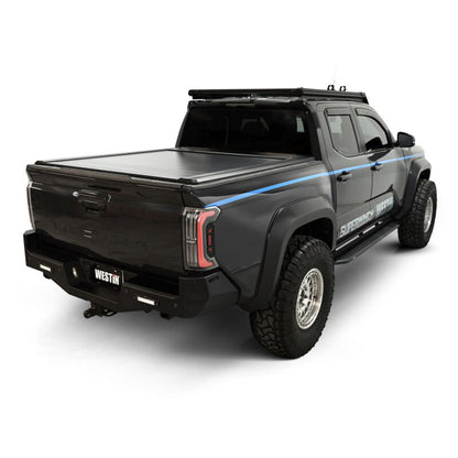 Westin 24-26 Toyota Tacoma 5ft Bed Manual Retractable Tonneau Cover - Black