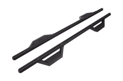 Dee Zee 99-23 Chevrolet/GMC/Dodge/Ford Full Size Truck Hex Cast - Crew Cab Side Steps (Txt Blk)