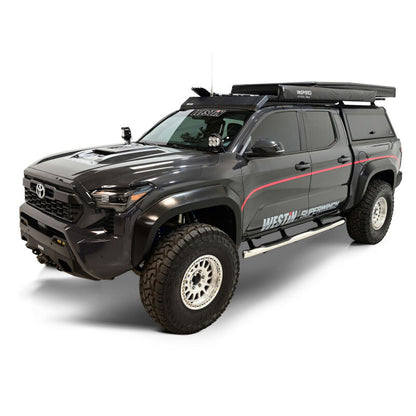 Westin 2024 Tacoma Double Cab E-Series 3 Nerf Step Bars - Stainless Steel