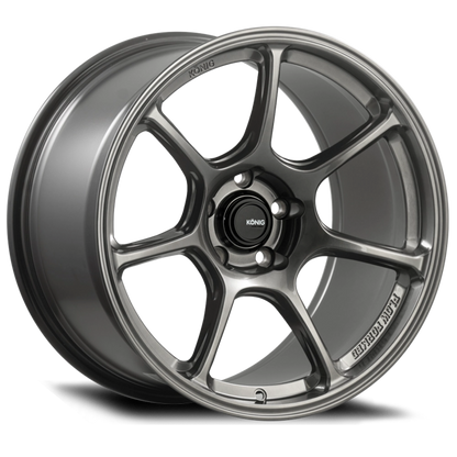 Konig Ultragram 18x9.5 5x114.3 ET25 Titanium Metallic Knurled Bead