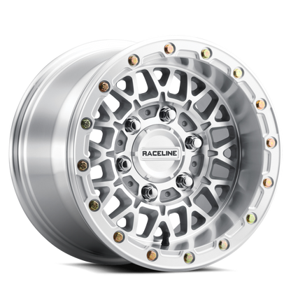 Raceline A15 Omega 15x10in / 6x139.7 BP / 25mm Offset / 78.1mm Bore - Machined