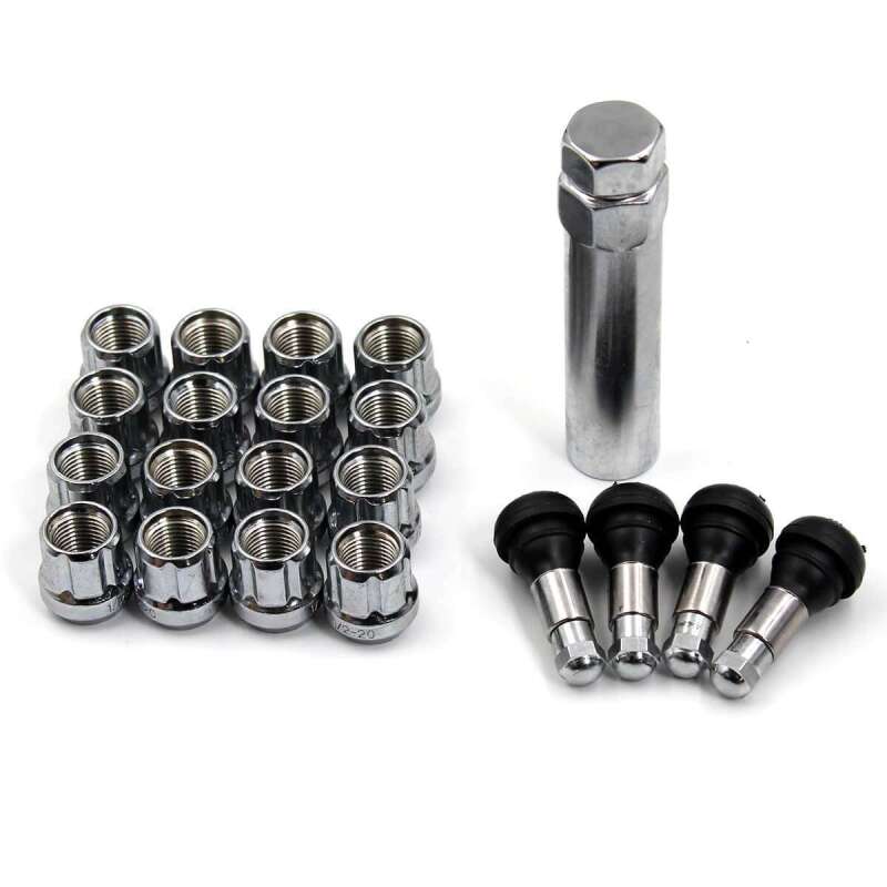 Race Star 5/8in Stud Lug Hole Insert w/ 5/8in Open 60 Deg Conical Seat Lugs (Set of 10)