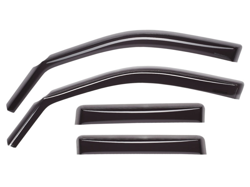 WeatherTech 11+ Hyundai Sonata Front and Rear Side Window Deflectors - Dark Smoke