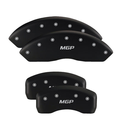 MGP 4 Caliper Covers Engraved Front & Rear Gen 5/SS Red finish silver ch