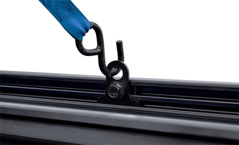 Access ADARAC 2022+ Rivian R1T 4ft 6in Bed Aluminum Utility Rails - Matte Black