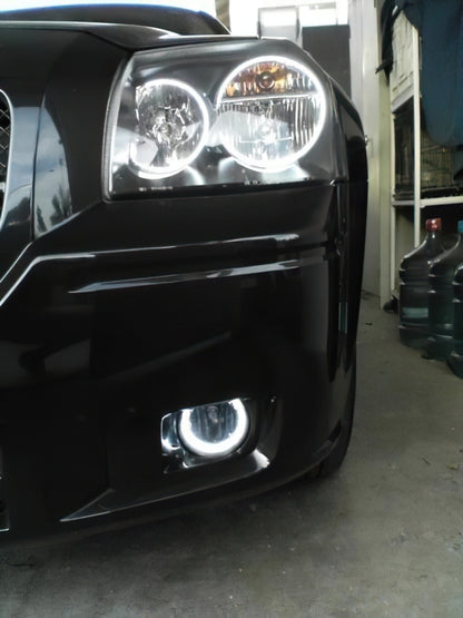 Oracle 05-10 Chrysler 300C LED Fog Light Halo Kit - Green